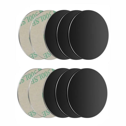 5pcs Sticker Metal Plate disk iron sheet for Magnet Mobile Phone Holder For Magnetic Car Phone Stand holders