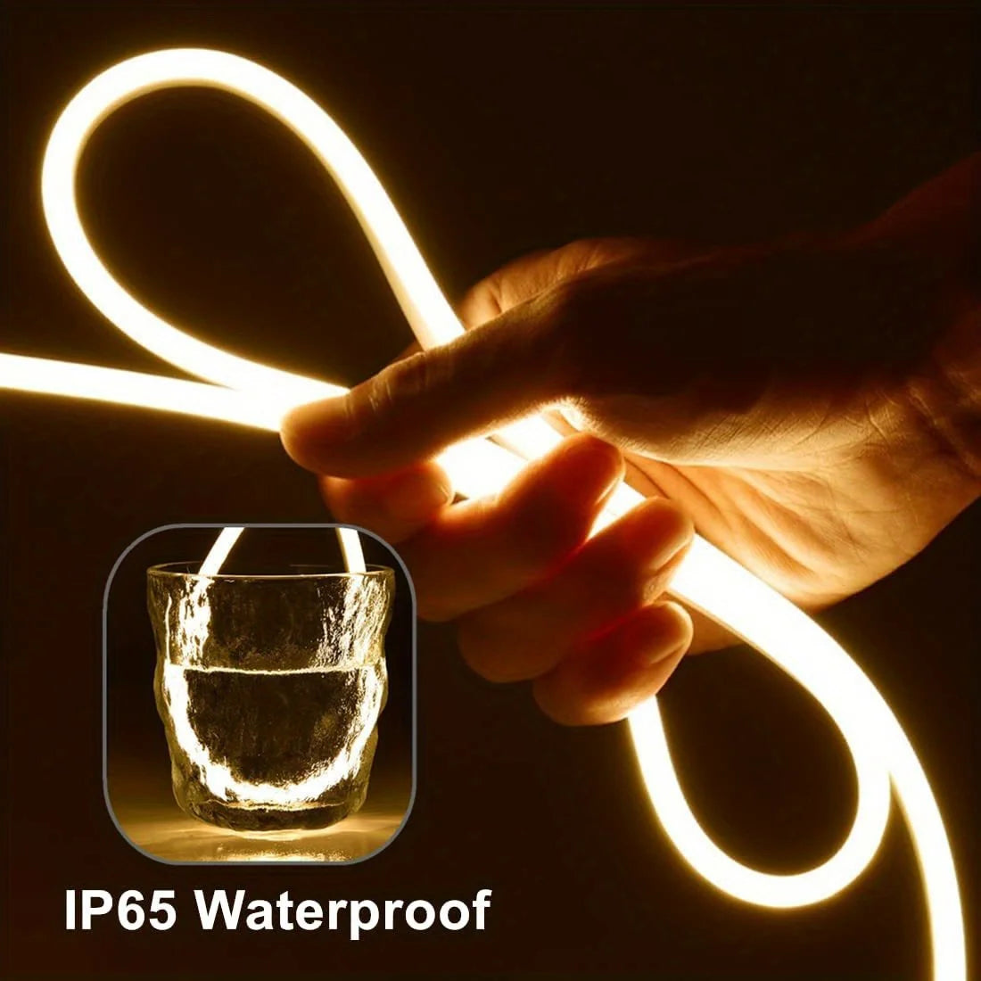 Neon LED Light Strip 5V USB Motion Sensor Dimmer Switch Flexible Waterproof Silicone Neon Sign Rope Tupe For Home Outdoor Decor