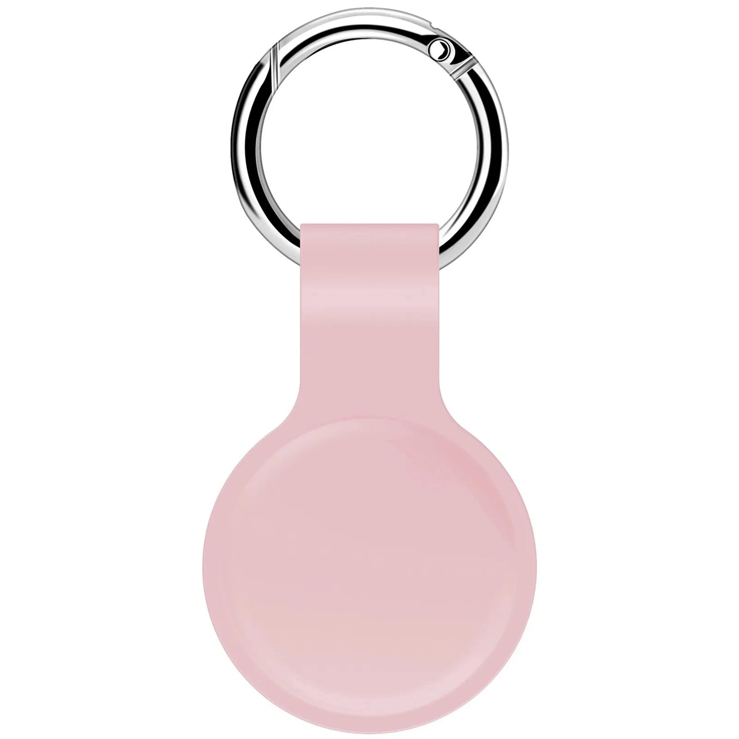 Mini Bluetooth Tag Liquid Silicone Protective Case Anti-Scratch Sleeve with Keychain for Apple AirTag