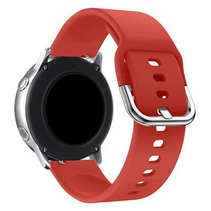 20mm 22mm Strap For Samsung galaxy watch 6/5/pro/3/4/6 Classic 43mm 47mm/Active 2 Silicone Sport bracelet huawei Gt 3-2-2e Band