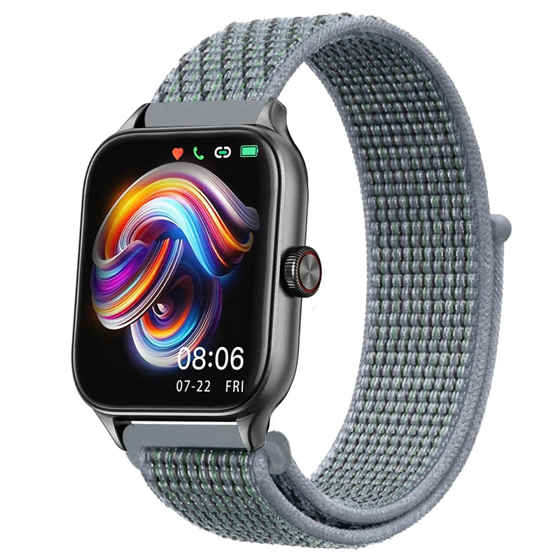 20mm 22mm Nylon Loop For Amazfit GTS4/2/3/3pro/2e/GTS2 Mini/GTR 4 42/47mm/GTR 2e/stratos bracelet for Amazfit bip/U/S/lite strap