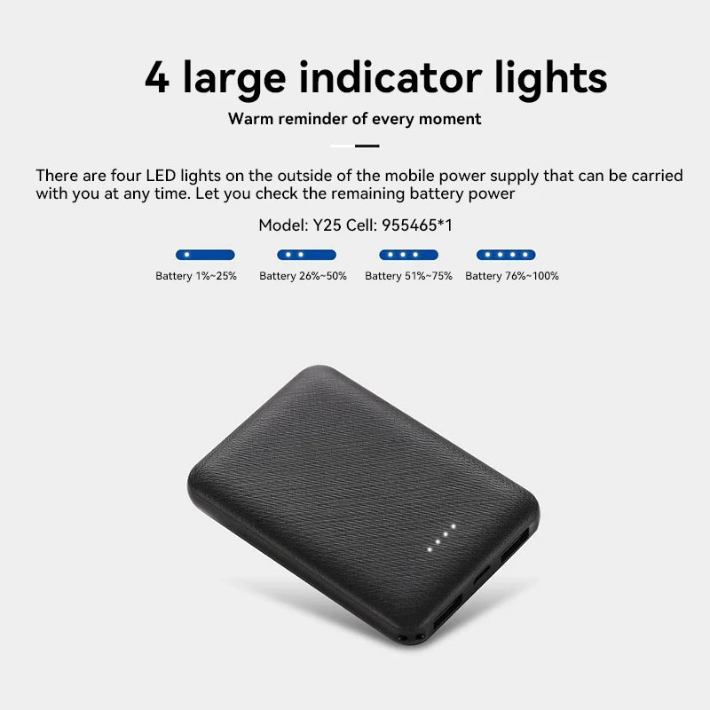 20000mAh Portable Hand Warmer USB Charger Fast Charging Power Bank External Battery Pack Heating Vest Jacket Glove Socks