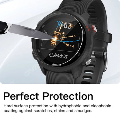9H Tempered Glass for Garmin Forerunner 955 945 255 245 Music 55 Accessories Screen Protector Glass Ultra-HD Anti-scratch Film