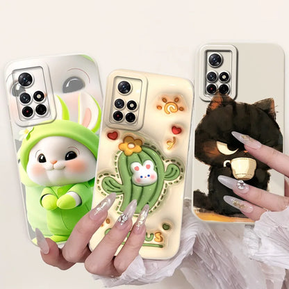 For Xiaomi Poco M4 Pro 5G PocoM4 Cute New Design Phone Case For Poco M4 Pro M 4 M4Pro 4G 5G Shockproof Soft Silicone Cases