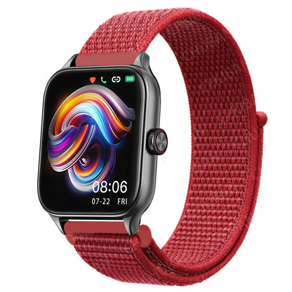 20mm 22mm Nylon Loop For Amazfit GTS4/2/3/3pro/2e/GTS2 Mini/GTR 4 42/47mm/GTR 2e/stratos bracelet for Amazfit bip/U/S/lite strap