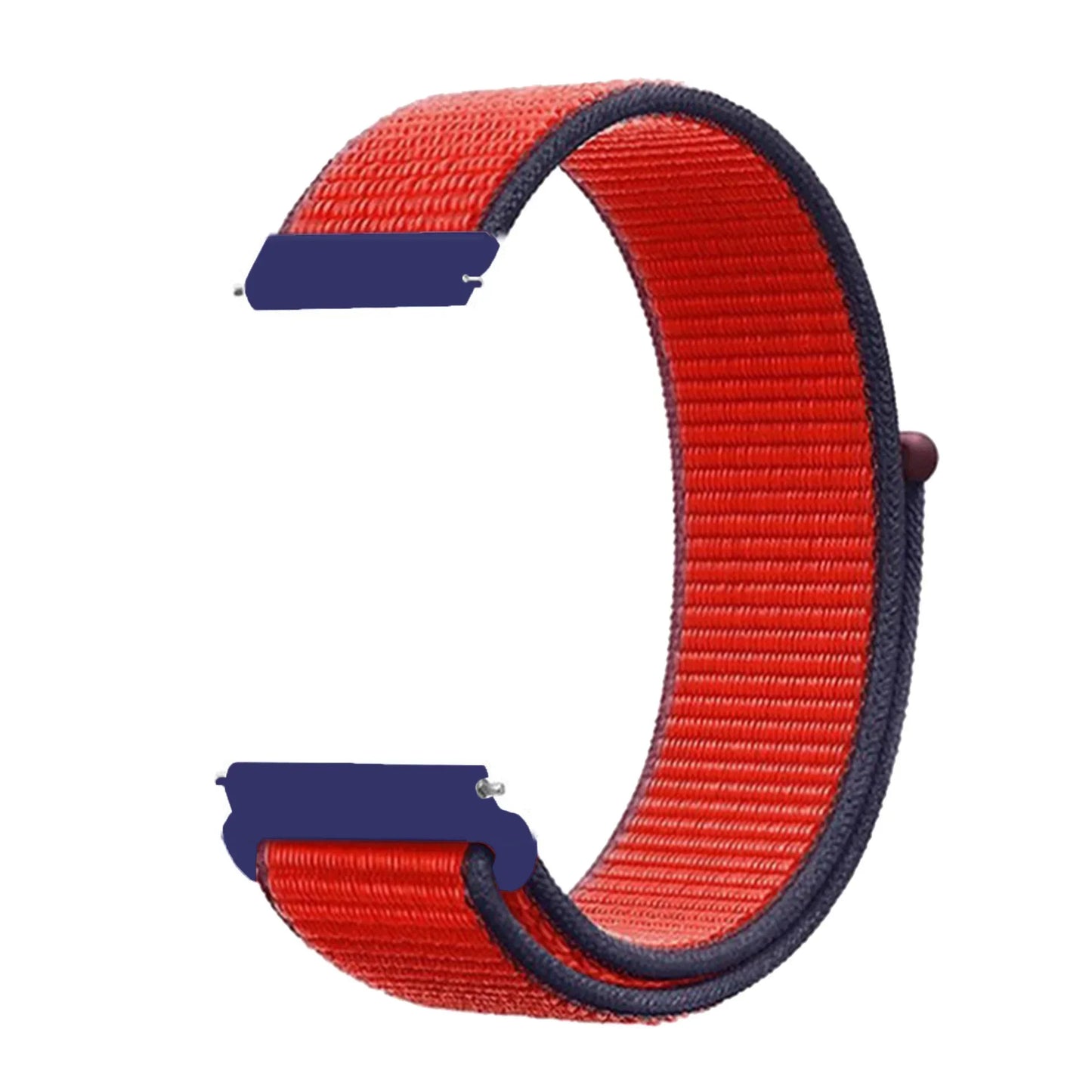 20mm 22mm Nylon Loop Strap For Garmin Forerunner 55 165 265 965 255 Active 5/Vivomove Trend/Vivoactive 5/Venu 3/2 Bracelet Belt