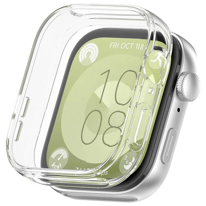 TPU Protection Case Shockproof Cover For Huawei Watch Fit 3 Transparent Case For Huawei Fit3 Smartwatch Shell Frame Accessories