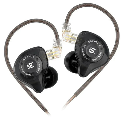 KZ EDX PRO X Dynamic Drive Earphone HIFI Bass Earbud Sport Music Cancelling Headsets 2PIN Cable KZ ZSTX ZSN PRO X EDC EDA ZVX