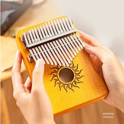 Hluru Kalimba Finger Piano 17 21 Keys Kalimba Thumb Piano Keyboard Musical Instrument Mbira for Beginner Music Lover Gifts