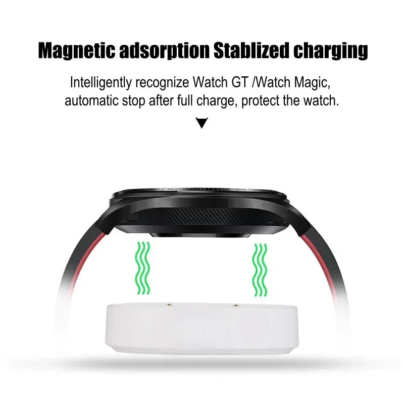 Magnetic Charger Type-C to USB Charging for Huawei Watch GT1, GT 2e, GT2, Honor Watch Magic 2, Dream, GS Pro Smart Charging Base