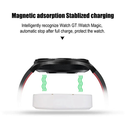 Magnetic Charger Type-C to USB Charging for Huawei Watch GT1, GT 2e, GT2, Honor Watch Magic 2, Dream, GS Pro Smart Charging Base