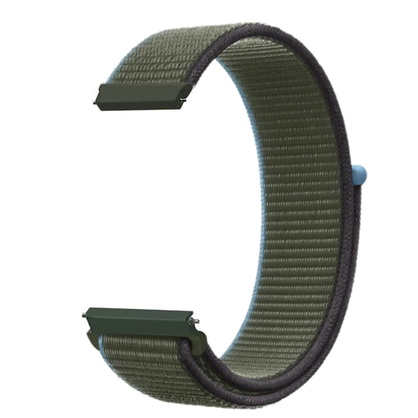 20mm 22mm Nylon Loop Strap For Garmin Forerunner 55 165 265 965 255 Active 5/Vivomove Trend/Vivoactive 5/Venu 3/2 Bracelet Belt