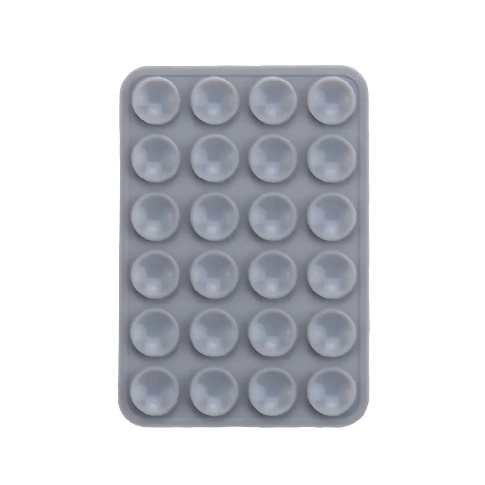 2pcs Double Sided Silicone Suction Cup Mobile Phone Suction Cup With Adhesive Pad Silicone Pad Rubber Suction Cup ﻿