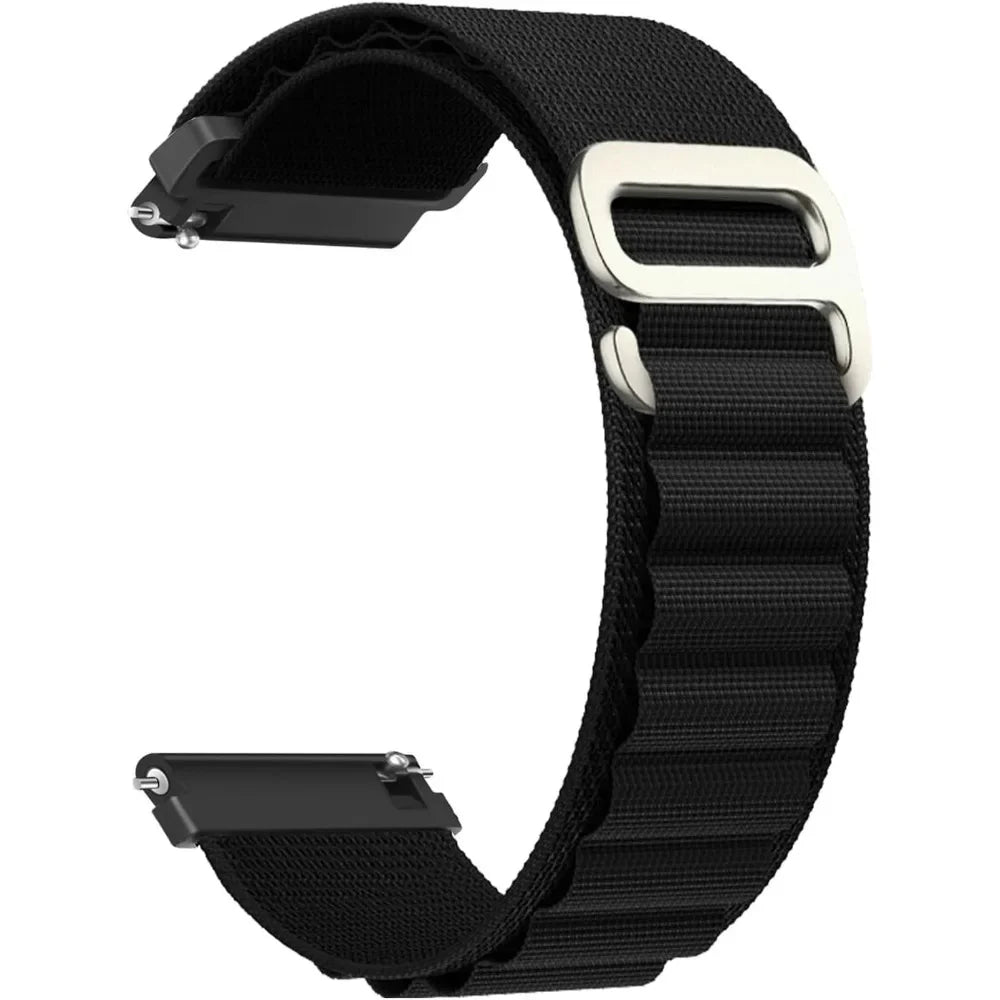 Nylon Band for HaiWei Galaxy Watch 7 6 5 4 40mm 44mm Classic/Active/Gear S3 Frontier 20mm 22mm Sport Loop Strap Amazfit GTS 3 4