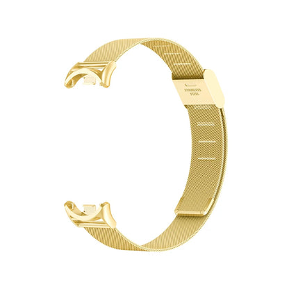 Metal strap For Xiaomi Mi Band 8 9 MIlan Wrist Metal Bracelet Screwless Stainless Steel for Mi Band 9 8Strap Wristbands Pulseira