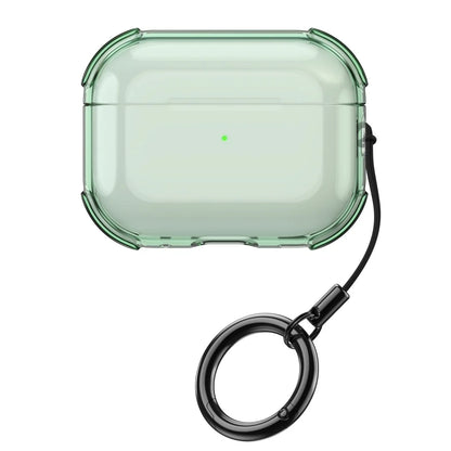 Clear Case For AirPods Pro 3 with Lanyard Keychain & Cleaning Kit Soft TPU Shockproof Protective Case Cover For AirPods Pro 3