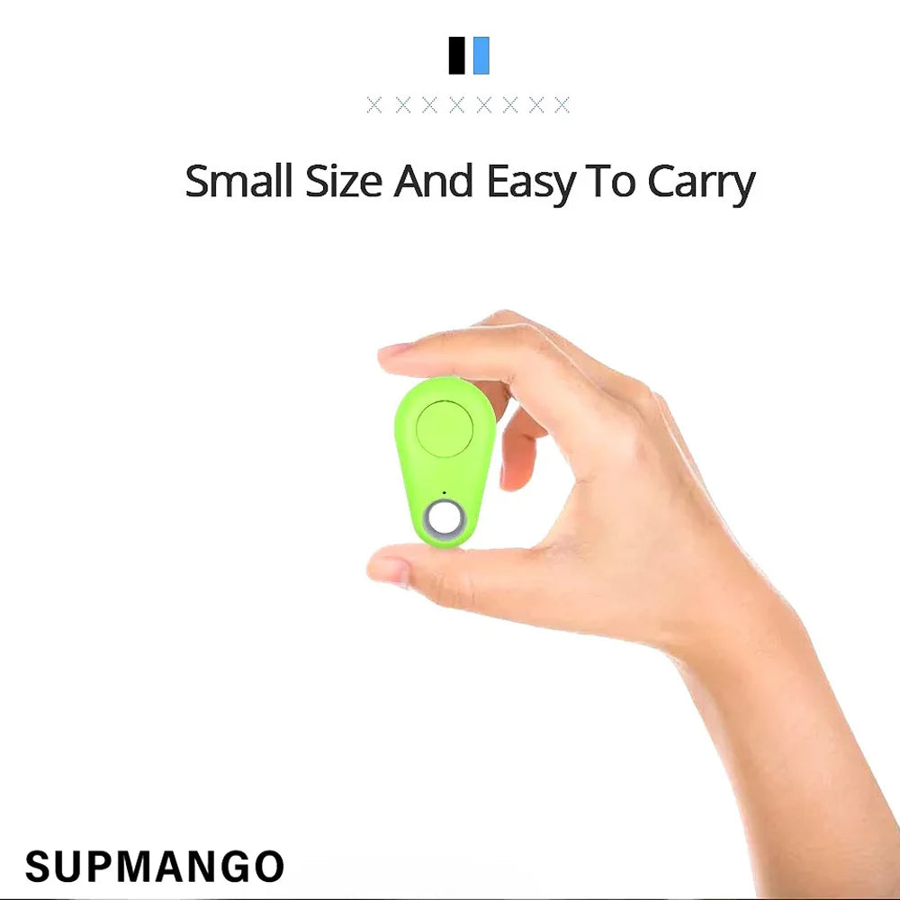 Mini GPS Bluetooth 50 Tracker Anti Lost Device Round Smart Locator for Pets Kids Bags Wallets Tracking Finder