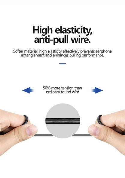 Type-C Wired Headphones For Samsung Galaxy S24 S23 S22 3.5MM in-Ear Headphone A53 A52 Note 20 USB-C Earphone HiFi Bass Stereo