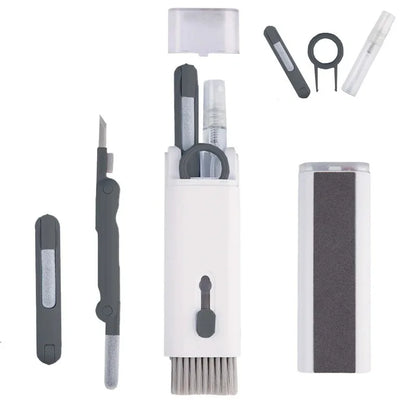 7 -1 Computer Keyboard Cleaner Brush Kit Earphone Cleaning Pen For Headset Keyboard Cleaning Tools Cleaner Keycap Puller Kit