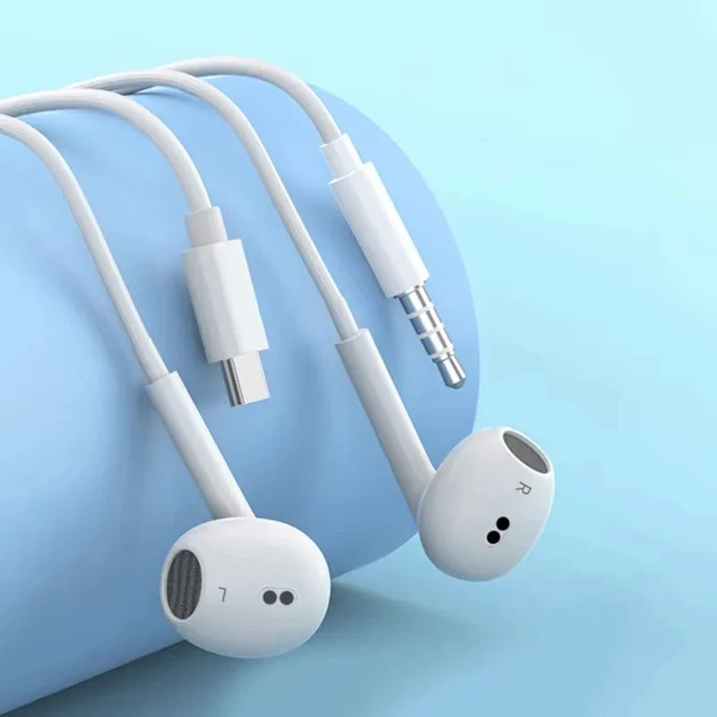Original Type C In-Ear Earphones For Xiaomi 17 Pro Max 15T 14T Redmi Note 15 14 12 13 Ultra Poco X7 F7 Pro Headset Wired Earbuds