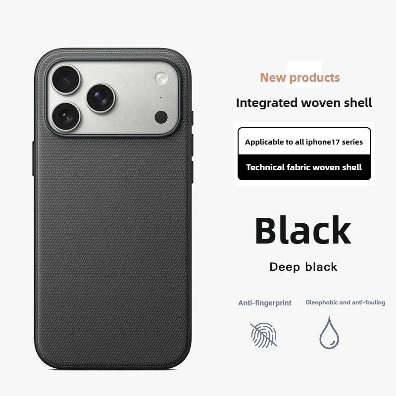 High Quality Original Technology Woven Case For IPhone 17 16 15 14 13 12 Pro Max 11 Official For Magsafe Magnetic Protect Cover
