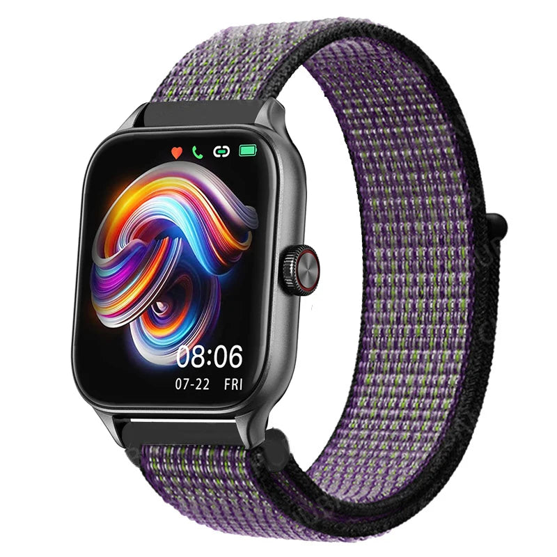 20mm 22mm Nylon Loop For Amazfit GTS4/2/3/3pro/2e/GTS2 Mini/GTR 4 42/47mm/GTR 2e/stratos bracelet for Amazfit bip/U/S/lite strap