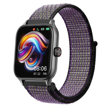 20mm 22mm Nylon Loop For Amazfit GTS4/2/3/3pro/2e/GTS2 Mini/GTR 4 42/47mm/GTR 2e/stratos bracelet for Amazfit bip/U/S/lite strap