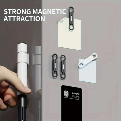 UMUST Magnetic Pencil Holder,Tablet Touch Pen Clips,Multifunction Silicone Adjustable Pen Stand for Office Accessories Organizer