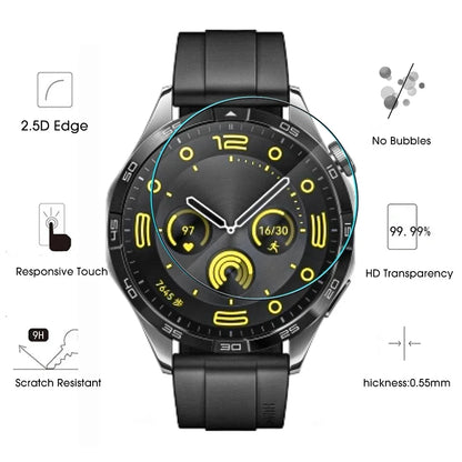 Screen Protector for Huawei Watch GT 6 5 4 3 2 GT5 GT6 Pro Runner 41MM 42MM 46MM SmartWatch Glass Protective Film for GT6 Cover