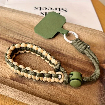 Cell Phone Lanyard Adjustable Braided Wrist Strap Anti-loss Decoration Twist Rope Pendant Hanging Band Cute Strong for Phone
