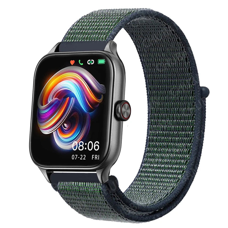 20mm 22mm Nylon Loop For Amazfit GTS4/2/3/3pro/2e/GTS2 Mini/GTR 4 42/47mm/GTR 2e/stratos bracelet for Amazfit bip/U/S/lite strap