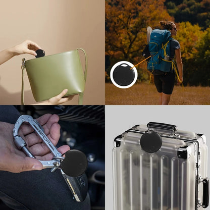 Wallet Tracker MFi Find My AirTag Left Behind Reminder Play Sound Far Away Location via Network Siri Lost Item ID IOS Smart Tag