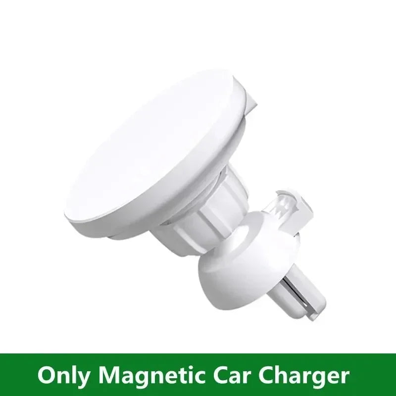 VIKEFON Magnetic Car Wireless Charger For iPhone 12 13 14 15 pro max Air Vent Car Phone Holder Stand Fast Car Charging