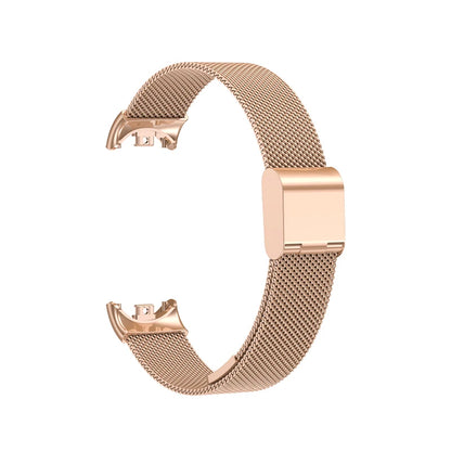 Metal strap For Xiaomi Mi Band 8 9 MIlan Wrist Metal Bracelet Screwless Stainless Steel for Mi Band 9 8Strap Wristbands Pulseira