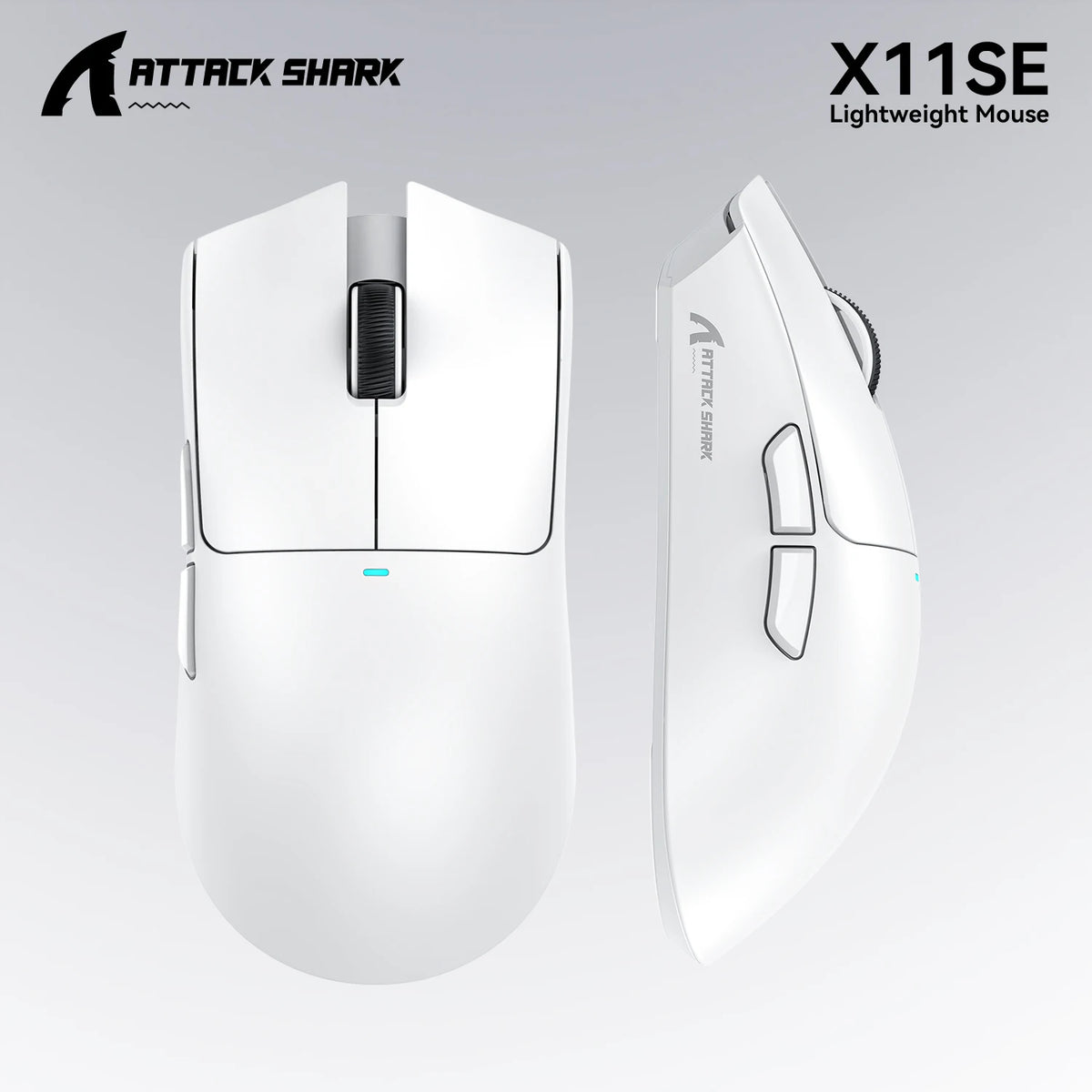 Attack Shark X11  X11SE Wireless Gaming Mouse 3-Mode , PAW3311, 22000DPI, 400IPS, PC Gaming Mouse