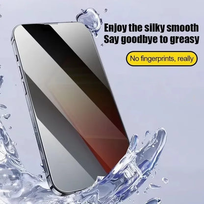 5PCS Oleophobic Coating Privacy Screen Protector For iPhone 17 Pro Max 16 14 15 12 11 13  Air 12 Mini  X Dust Free Installation