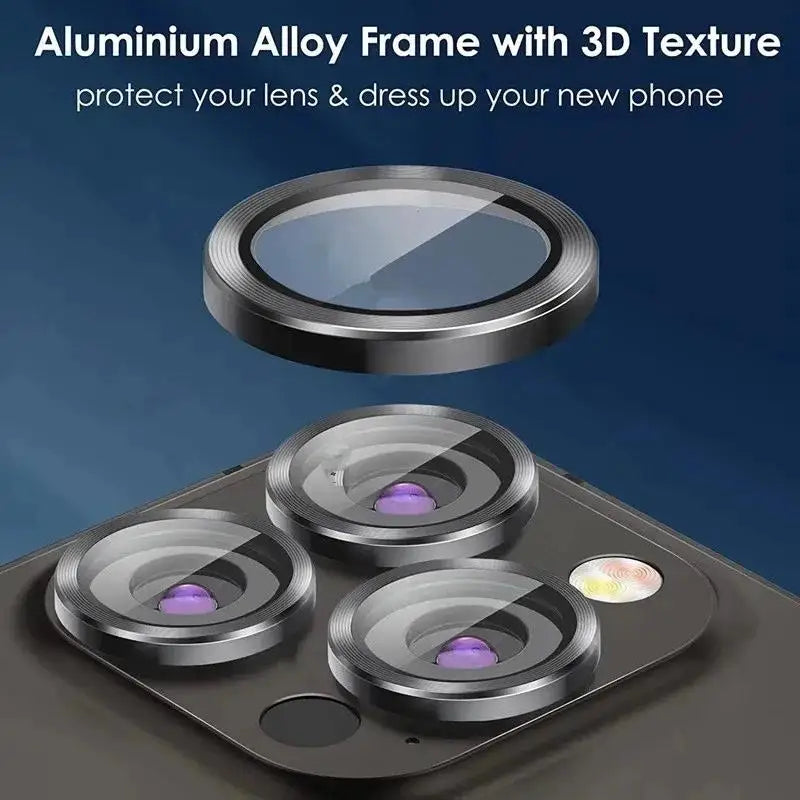 1pcs Metal Camera Lens Protector For iPhone 11 12 13 14 15 16 Pro Max 14 Plus 13 12 Mini Ziai Camera Glass on iPhone 14 Pro Max