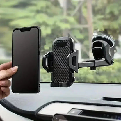 360° Rotatable Car Phone Holder Windshield Suction Cup & Air Vent Mount Universal Stand for Cellphone Stable Car Phone Bracket