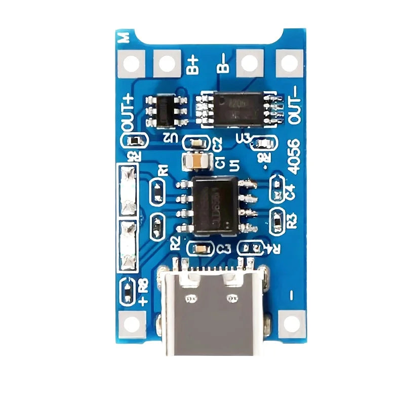 TP4056 Type-C USB 5V 1A Li-ion Charger Module with Protection for 18650 Li-Po Arduino Raspberry Pi DIY Electronic Kit Power Bank