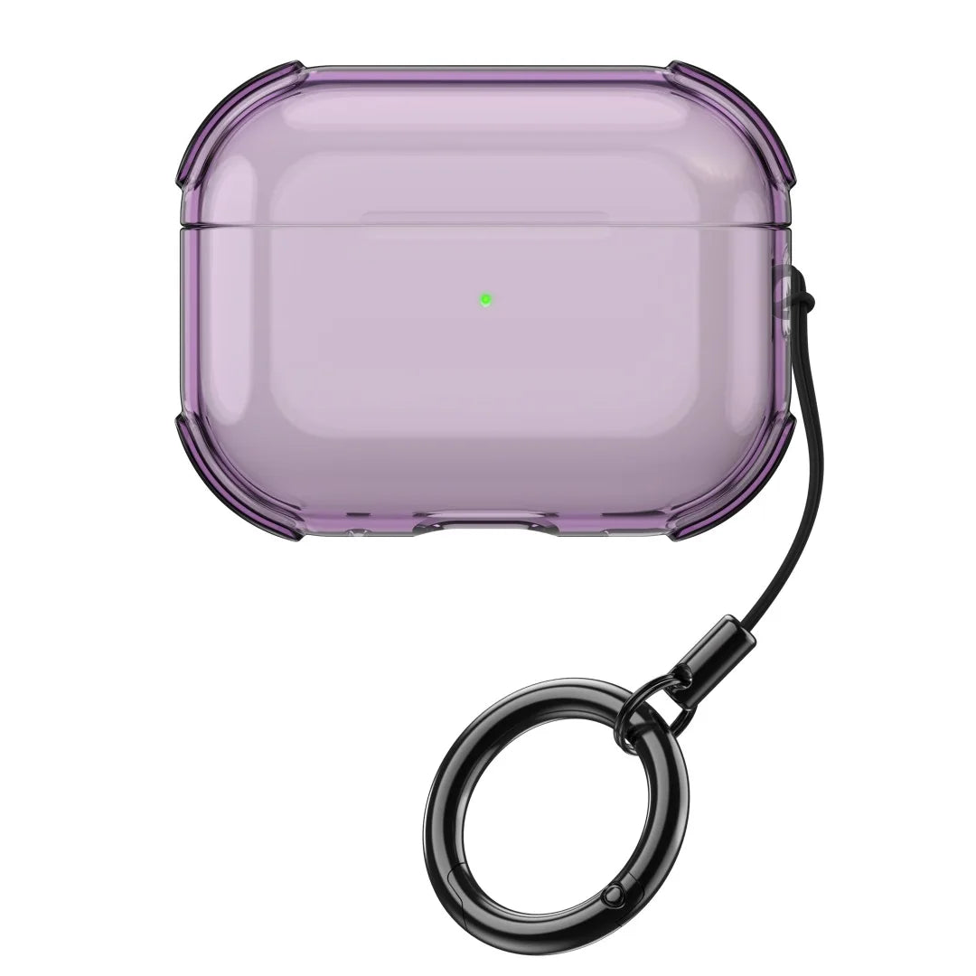 Clear Case For AirPods Pro 3 with Lanyard Keychain & Cleaning Kit Soft TPU Shockproof Protective Case Cover For AirPods Pro 3