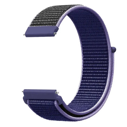 20mm 22mm Nylon Loop Strap For Garmin Forerunner 55 165 265 965 255 Active 5/Vivomove Trend/Vivoactive 5/Venu 3/2 Bracelet Belt
