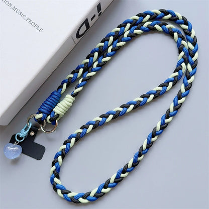 Creative Cartoon Mobile Phone Universal Lanyard Crossbody Long Rope Lanyard Rope Cartoon Decorative Pendant Accessories