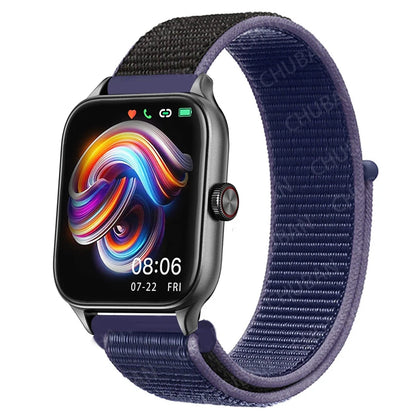 20mm 22mm Nylon Loop For Amazfit GTS4/2/3/3pro/2e/GTS2 Mini/GTR 4 42/47mm/GTR 2e/stratos bracelet for Amazfit bip/U/S/lite strap