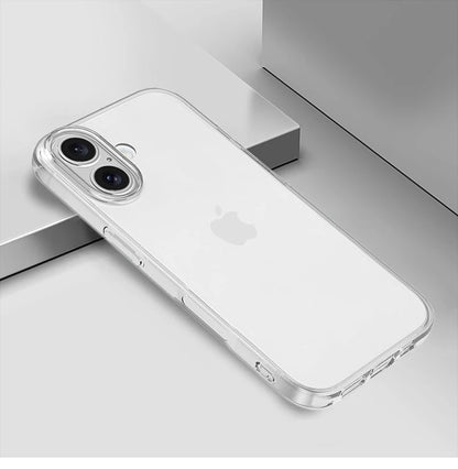 Ultra Thin Slim Clear Phone Case For iPhone 16  16Pro 16pro Max 16Plus Soft TPU Cover Cases