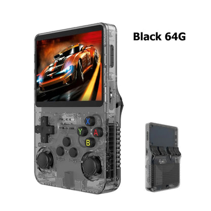 R36S Retro Handheld Game Console Linux System 3.5-inch IPS Screen 64G/128G 20000+ Games Portable Pocket Game Console