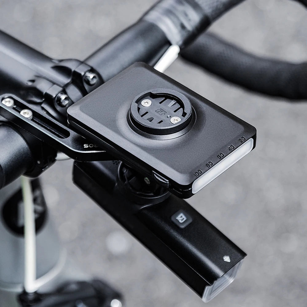 Bike Light Power Bank Multifunctional Large Capacity PowerBank with Recharging Cable Portable Outdoor Cycle Light Recharger