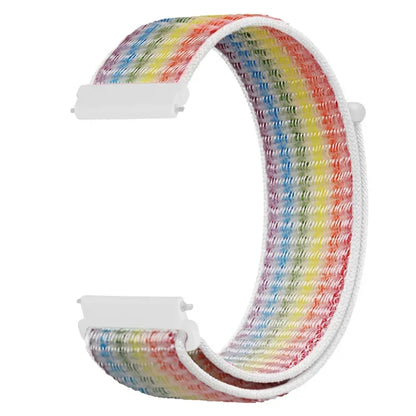 20mm 22mm Nylon Loop Strap For Garmin Forerunner 55 165 265 965 255 Active 5/Vivomove Trend/Vivoactive 5/Venu 3/2 Bracelet Belt