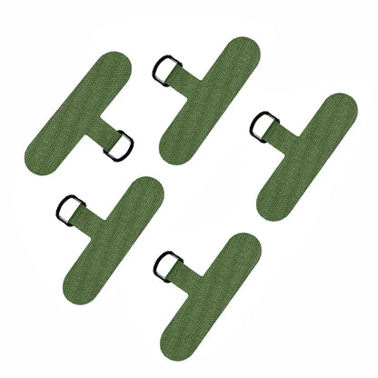 3/5pcs Mobile Phone T-shaped Strap Plate Sheet Cellphone Case Braid Lanyard Accessories Weave Card for iPhone 12 13 14 15 Xiaomi