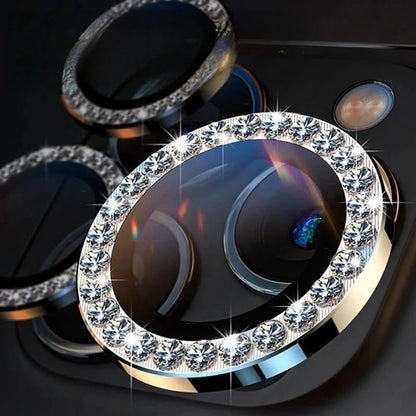 Clearance_Metal Diamond Ring Lens Camera Protector For Samsung Galaxy S22 S23 S24 Ultra For Galaxy S23 S23 Plus Glass Lens Cap_C