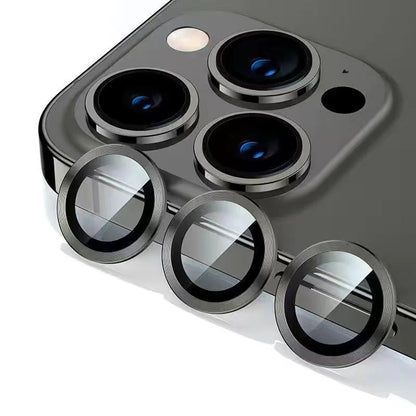 Lens Metal Ring Protector Glass for iPhone 11 12 13 Pro Max Camera Lens Protection On iPhone 15Pro 13Pro 14 Pro Max Camera Film